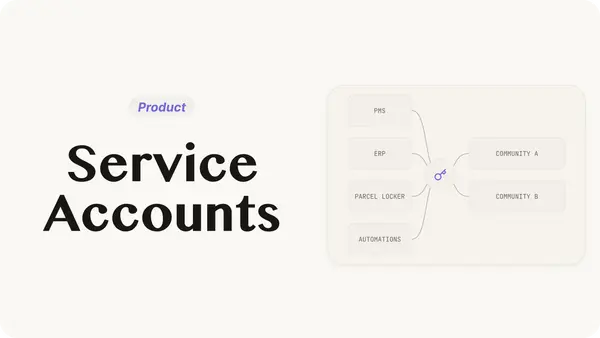 Service accounts connect your tech stack to Chainels securely