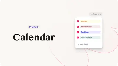 Give tenants a clear view of what’s happening in your building with new Calendar
