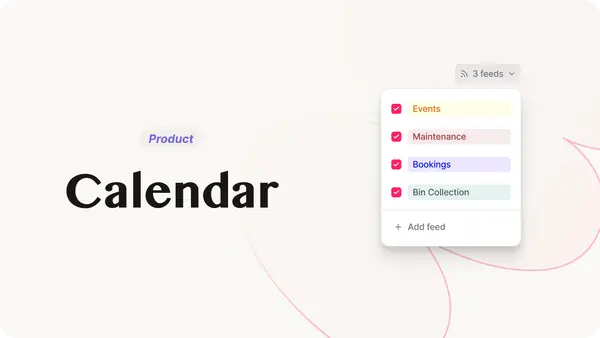 Give tenants a clear view of what’s happening in your building with new Calendar