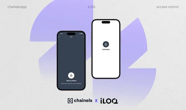 iLOQ and Chainels announce product integration partnership