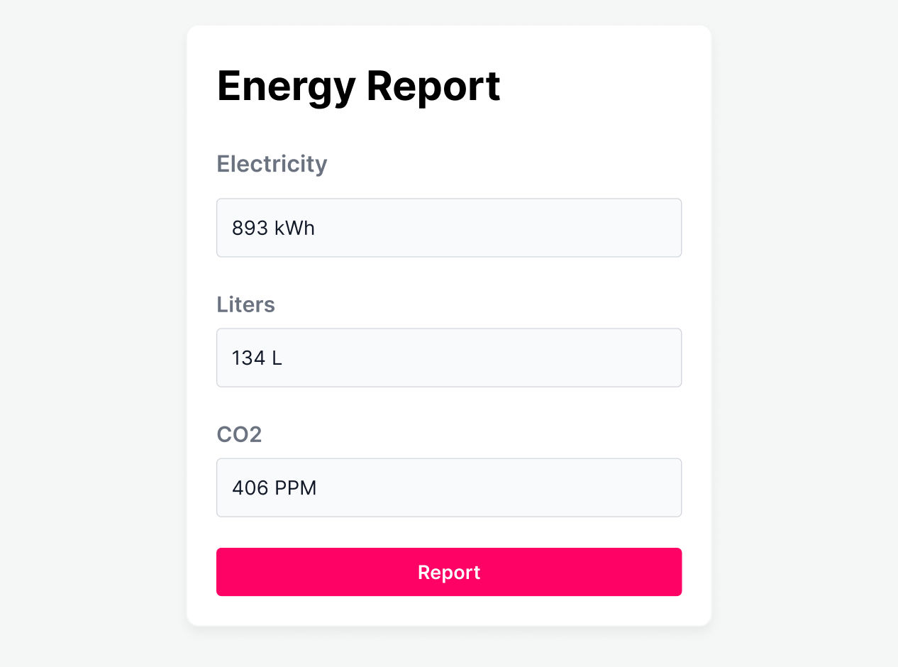 energy report