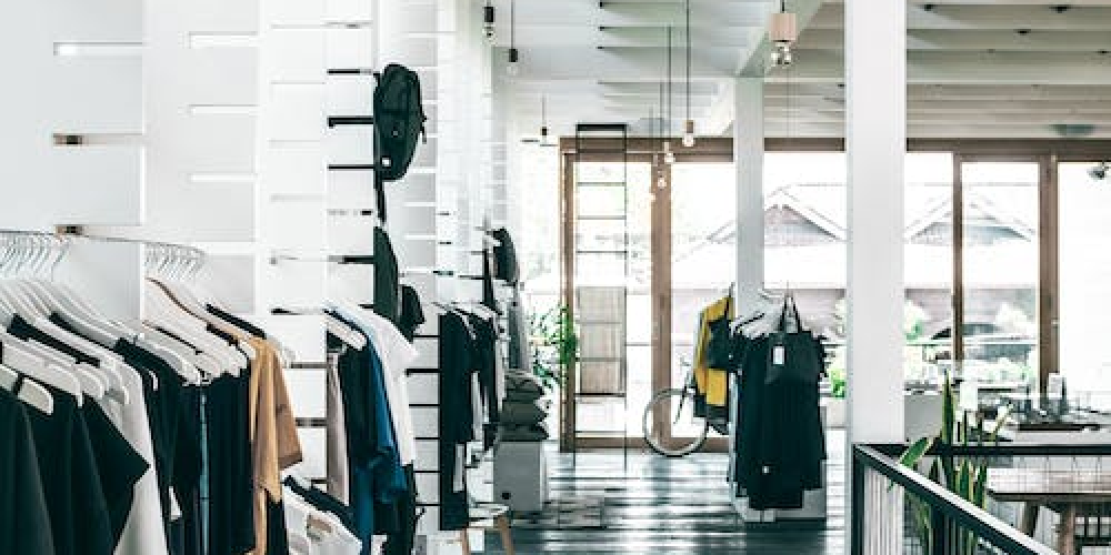 Apparel store interior