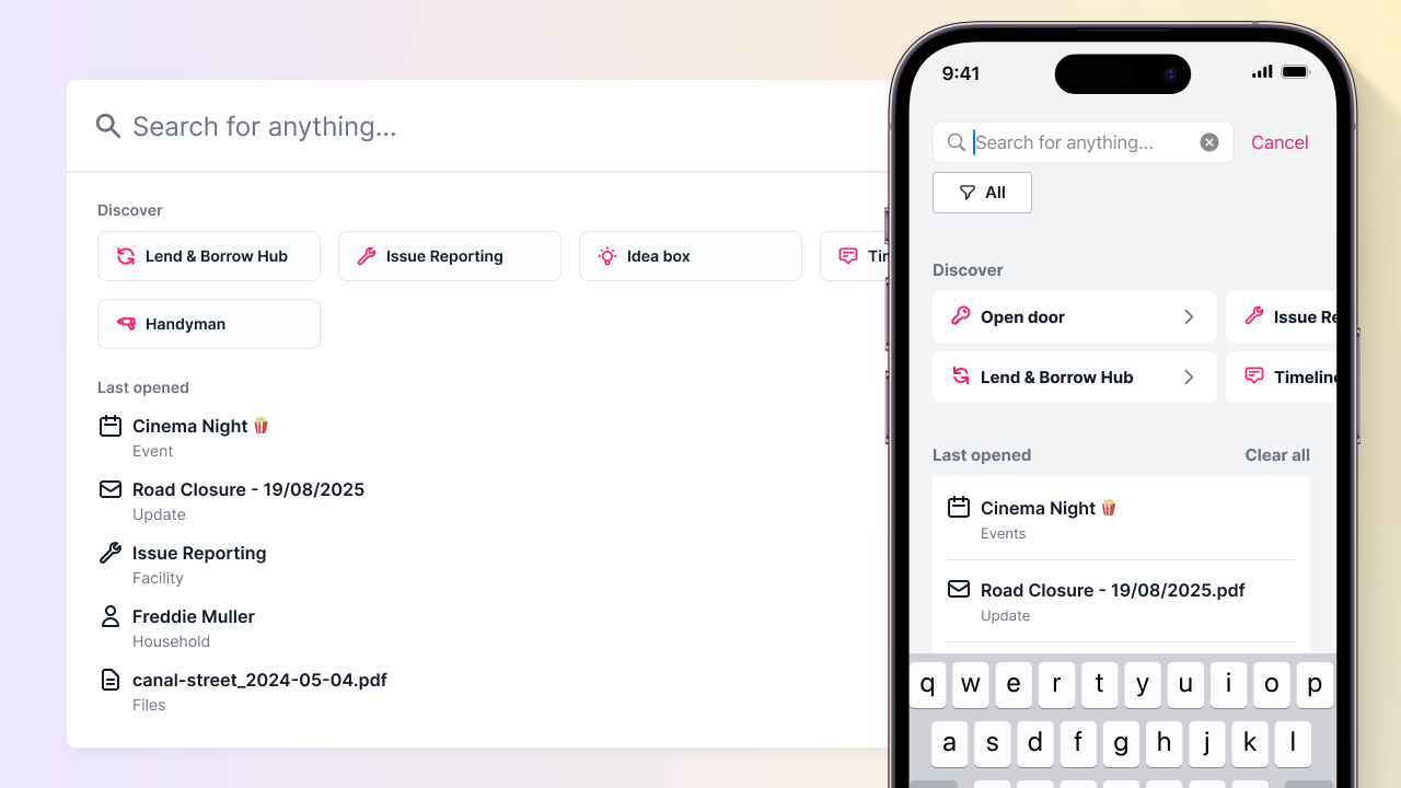 Universal Serach - Web & App